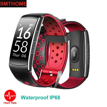 

Q8s Heart Rate Smart Bracelet Waterproof Outdoor Sports Watch with multi Fitness Tracker for iphone Android Call SMS Reminder