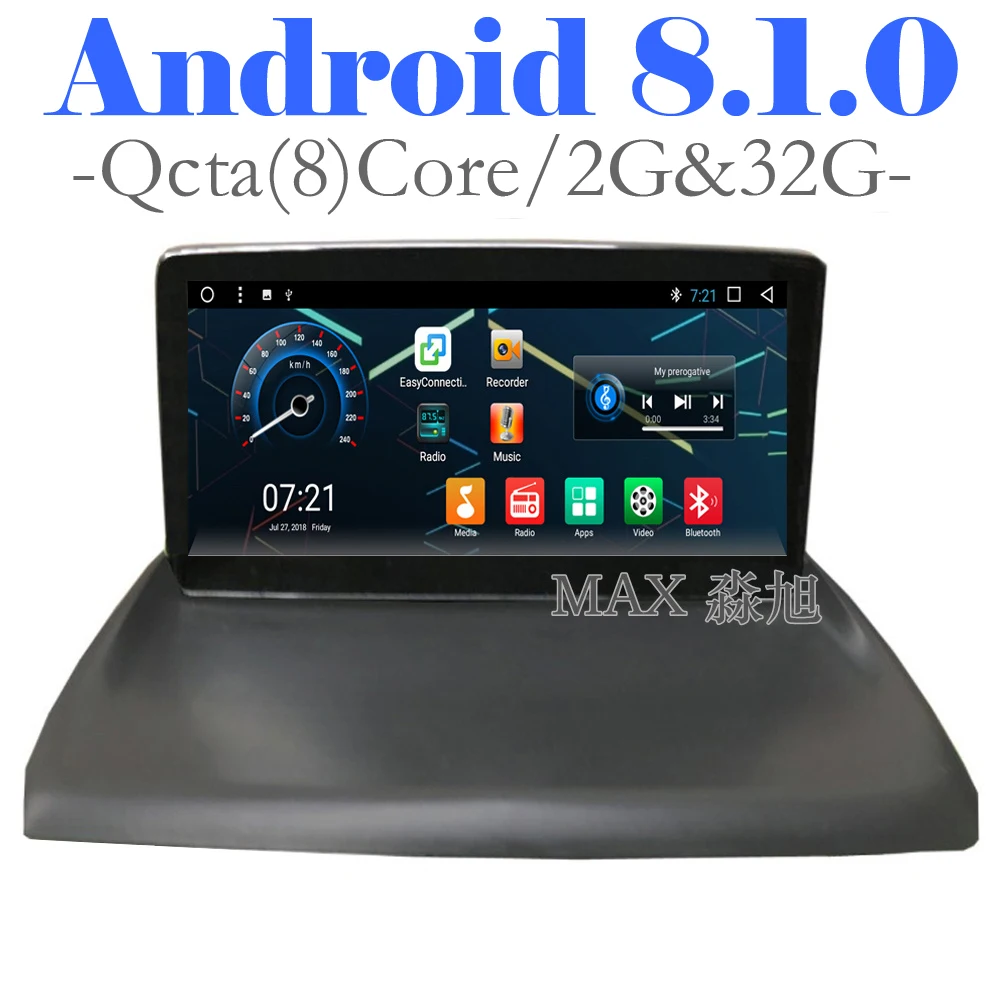Макс 10 25 дюймов восемь ядер Android 8.1.0 Автомобильный DVD плеер для Lexus CT200 2011-2017