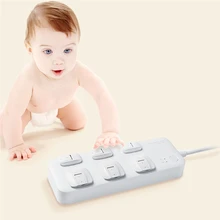 8 шт./кор. для детей ясельного возраста, для маленьких детей, с защитой от поражения электрическим током предохранительных штифтом, Tapa Enchufe приз Electrique гнездо Мощность защитные чехлы