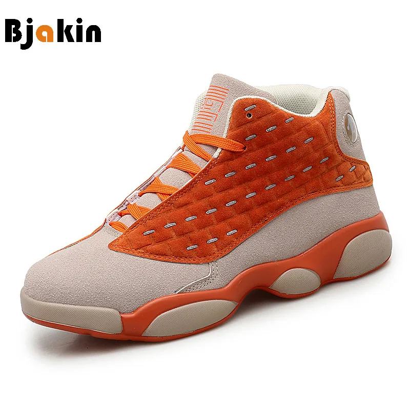 

2019 New Style Breathable Basketball Shoes Mens Boys High Top Shockproof Sneakers Non-slip Women Basket Shoes Zapatillas Hombre