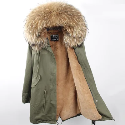 Furlove женская зимняя куртка, Длинные парки, зимняя теплая куртка для девушек, высокое качество, Модная парка средней длины с флисовой подкладкой - Цвет: Color 16