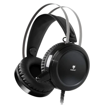 

NUBWO N1 Gaming headset Stereo for Xbox one PS4 headset Wired PC Gaming Headphone with Noise Canceling Mic, Over Ear Gaming He