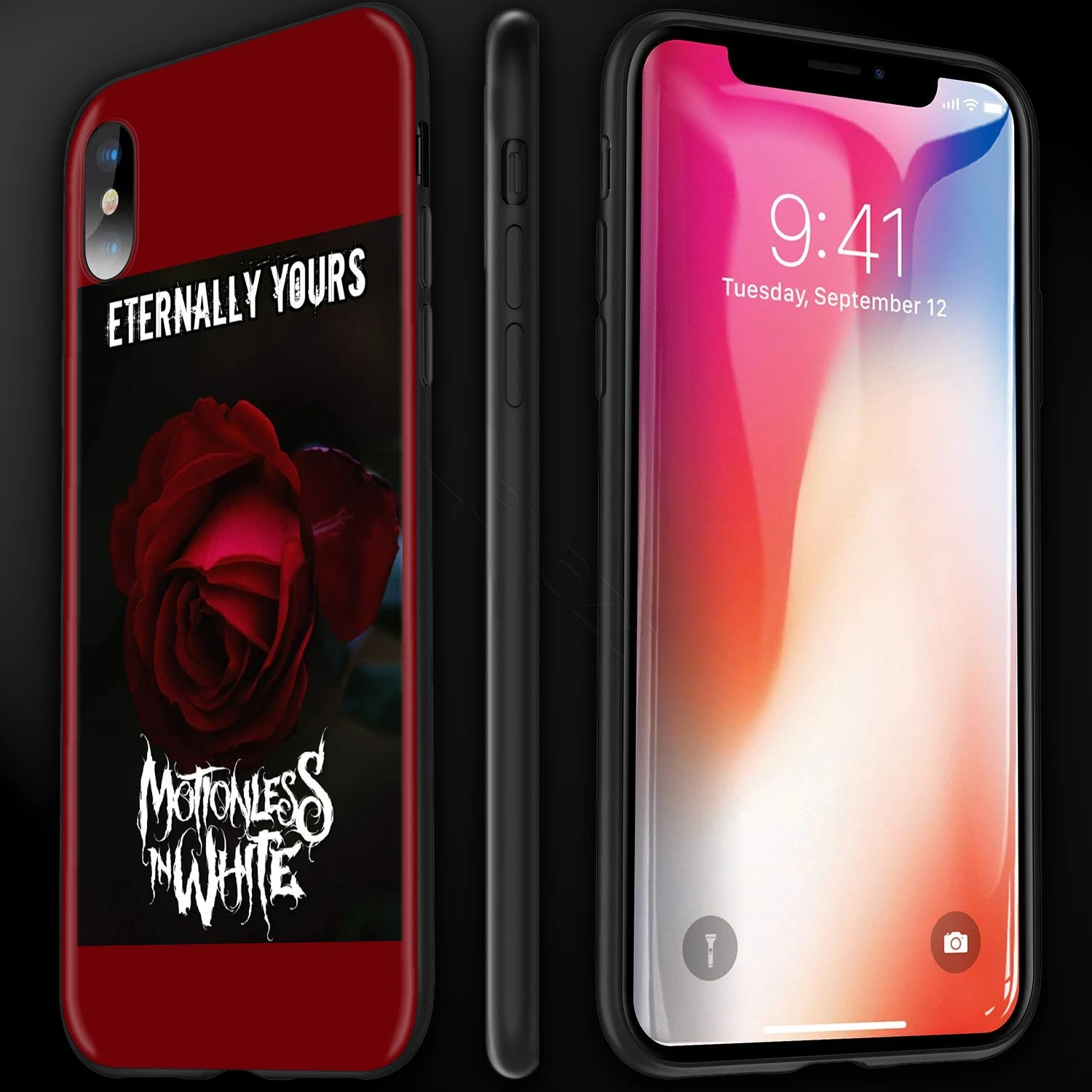 Чехол Lavaza Motionless In White MIW для iPhone 11 Pro XS Max XR X 8 7 6 6S Plus 5 5S se