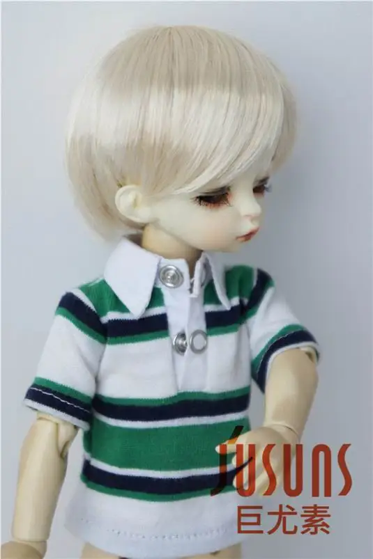 JD341 6-7 дюймов кукольный парик YOSD кукла парики 16-18 см короткие мальчики cut BJD парики кукла 1/6 аксессуары