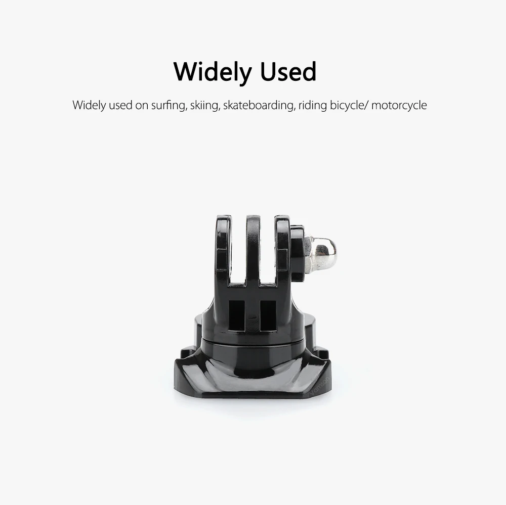 Vamson for Gopro 8 7 6 5 session Accessories Backpack Clip 360 Degree Rotatable Fixed Bracket Base for DJI OSMO for Yi 4K VP526