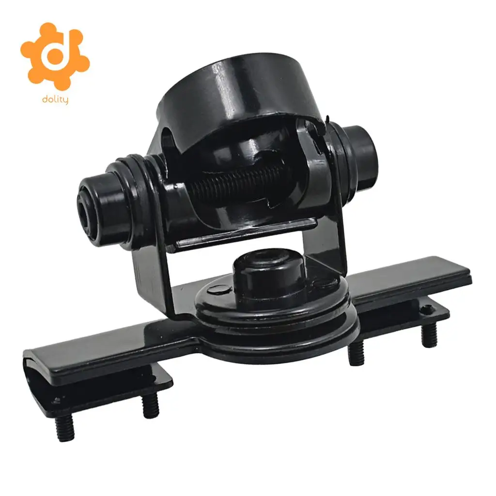 MagiDeal Car Ham Antenna Mount Metal Holder Clip for Mobile Radios RB-400 black