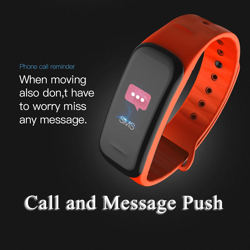 COXANG C1S Wearfit Smart Bracelet Blood Pressure Fitness Tracker Smart Band Pedometer Activity Tracker Sport Wristband Fit Watch