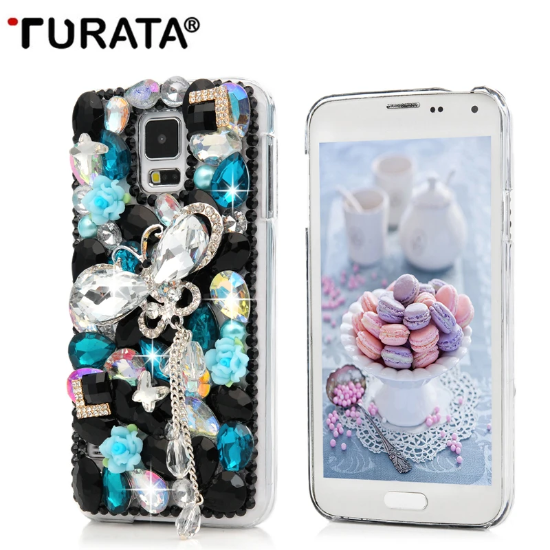 3D с украшениями в виде кристаллов со стразами чехол для samsung A3 A5 A7 2016 J3 J5 J7 2017