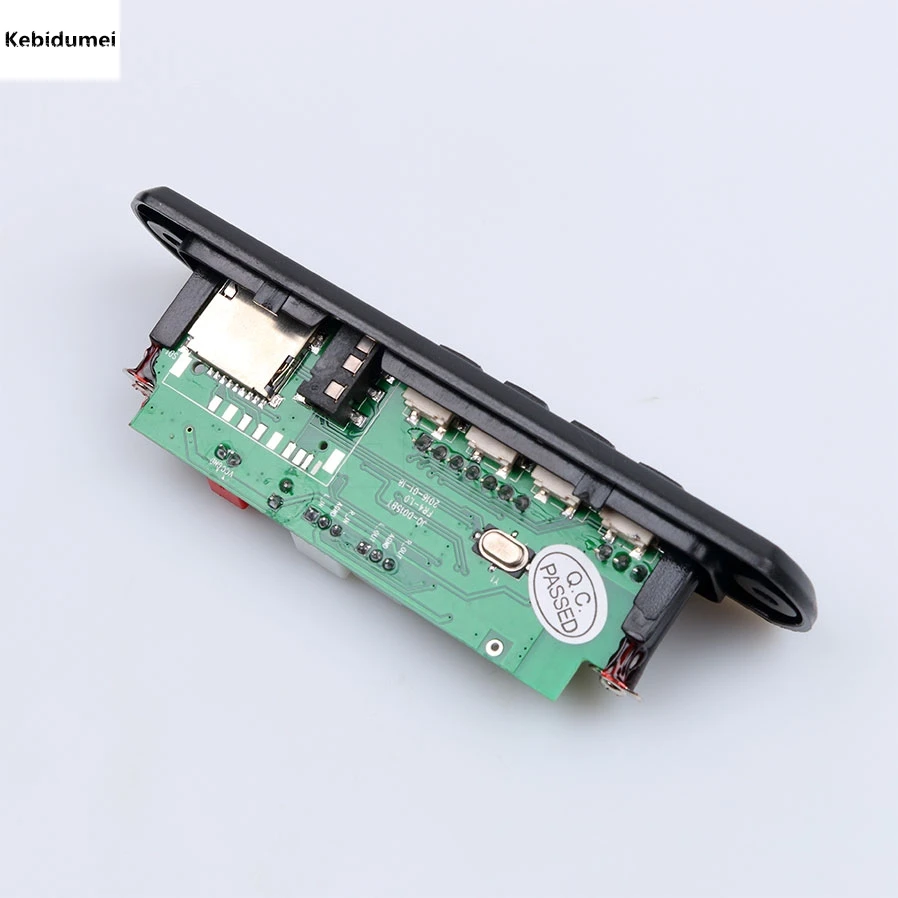 

KEBIDU Newest Hot 2017 Wireless Bluetooth 12V MP3 WMA Decoder Board Audio Module USB TF Radio For Car accessories