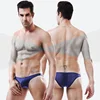 Brand Newest Men Underwear Male Sexy Briefs Jockstrap Mesh Convex Pants high-quality Man Panties L XL XXL 3XL Underpants ► Photo 2/6