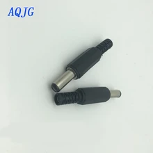 DC Power plug 5.5 x 2.1 mm for Welding line 5 Pcs Black 2.1mm x 5.5mm DC Power Male Plug Jack Adapter