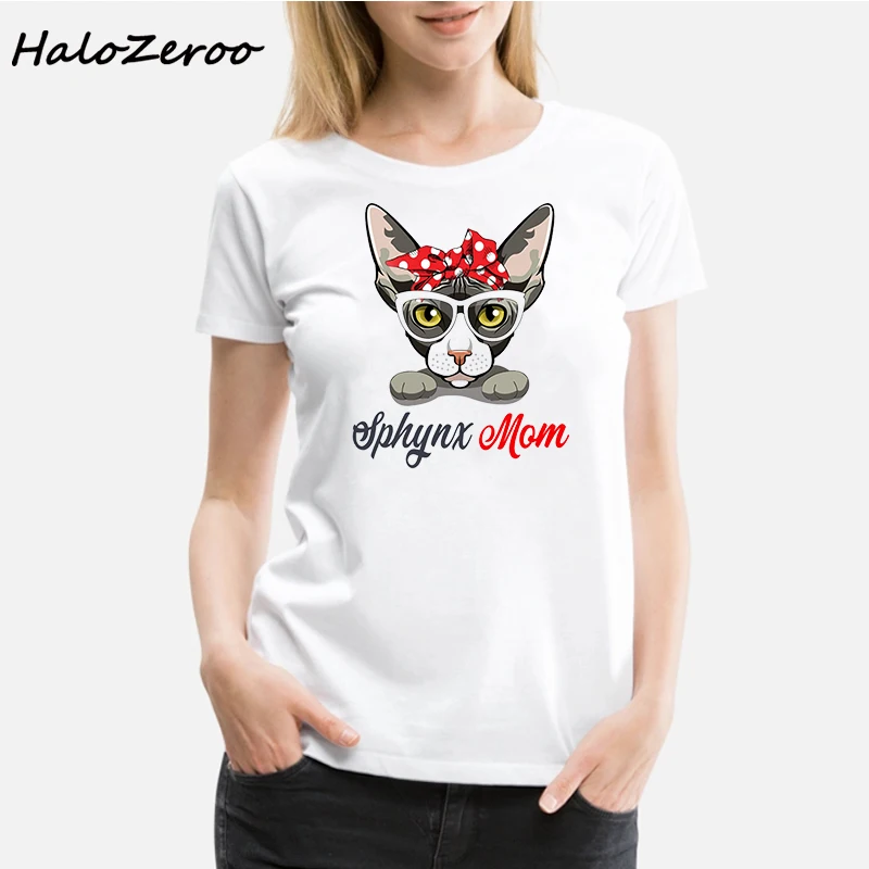49Sphynx Mom T-shirt, Women T-shirt