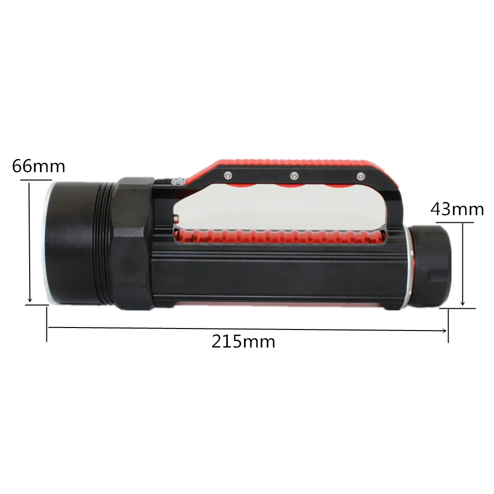 Lanterna de Mergulho Caça de Pesca Poderoso Mergulho Subaquático 6x Led Ultravioleta Identificar Jade Tocha Gel Cura Lâmpada Luz uv 13 mergulho 6x uv led caça de pesca