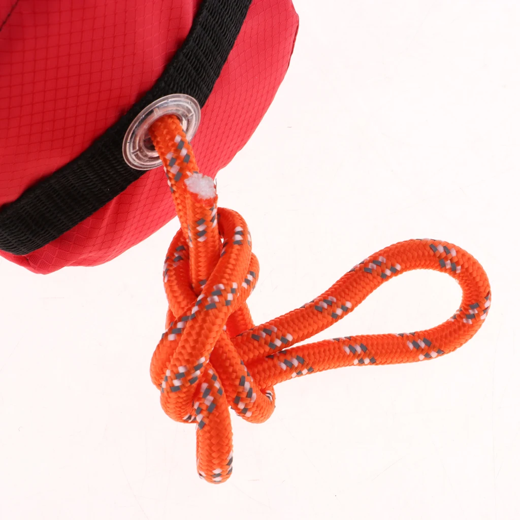 Throw Bag Safety Device Kayak & Boat Emergency Rescue Brightly Colored Easy to Identify Throw Bags Rescue Rope