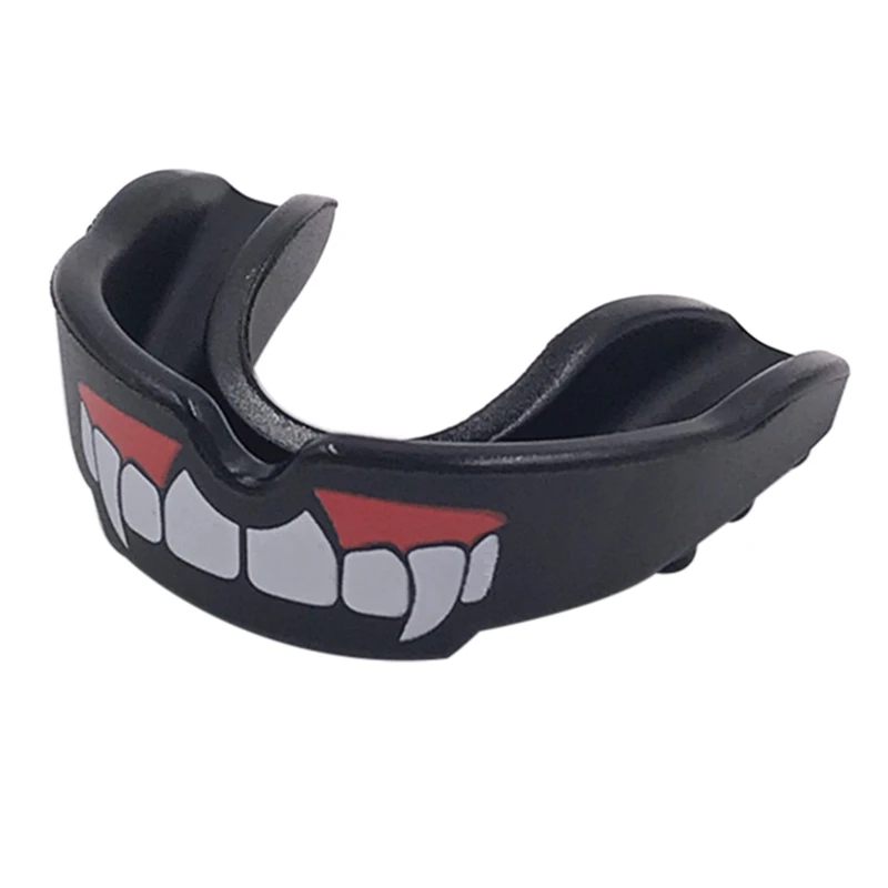 Каппа для бокса Bucktooth с узорами, для хранения пищевых продуктов EVA оральные зубы защитные боксерские футбольные тренировочные аксессуары новые