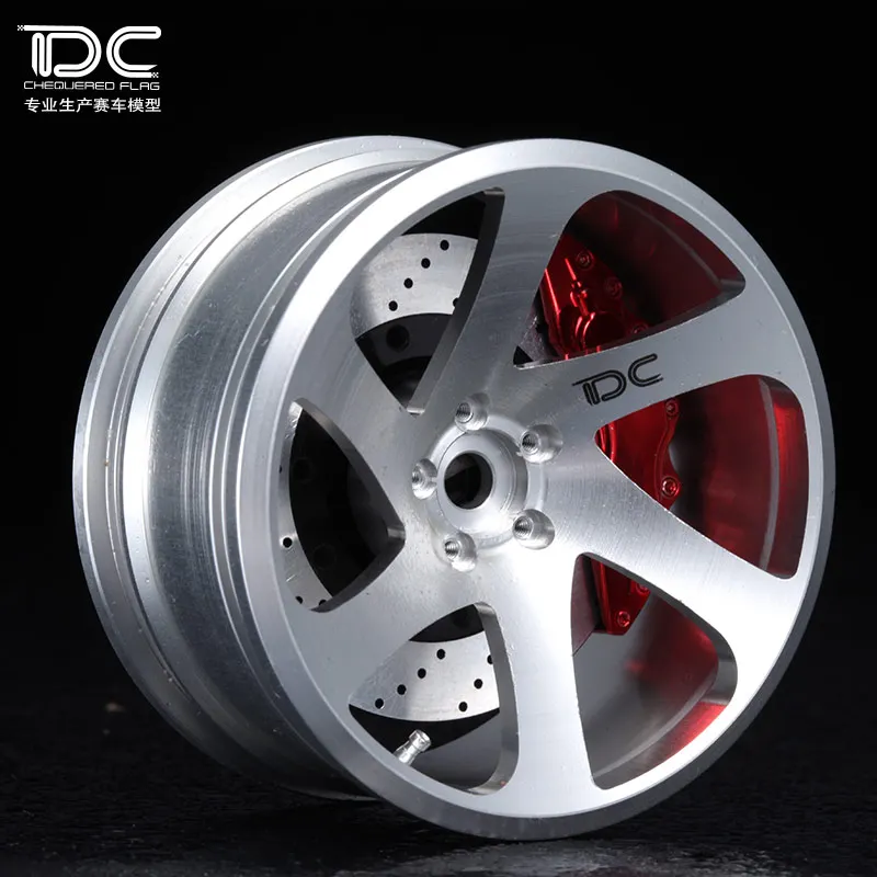 Moyeu de Roue en Alliage daluminium de 4 PCS Compatible avec la Voiture RC /à d/érive Voiture de Course Universelle 1//10 Bleu