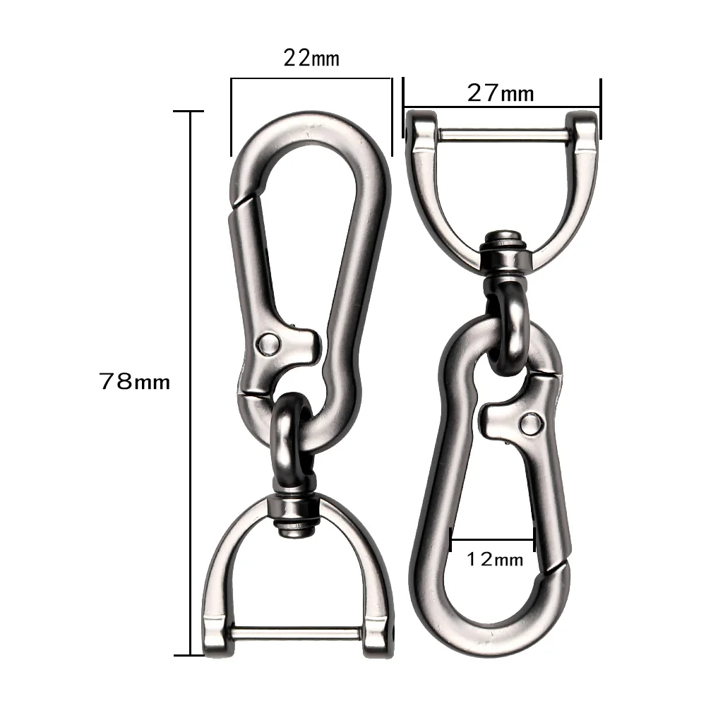 Dandkey Автомобильный держатель для ключей, брелок для ключей, ручная Пряжка подковы, брелок, Подарочный автомобильный брелок, креативные автомобильные аксессуары