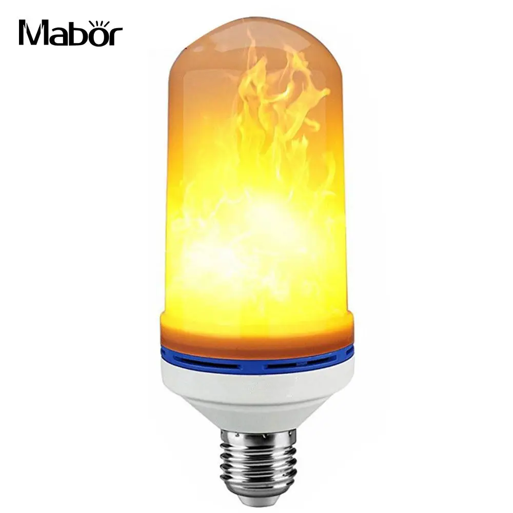 

LED Fire Light Flame Effect Lamp Decoration Bar KTV Creative Party Corn Bulb Fashion E27 2835SMD