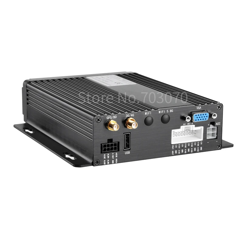 

Online 3G mobile DVR, 4CH AHD dual SD CAR DVR with 3G+GPS function, for live video watching PC/ Iphone Monitoring Recorder I/O