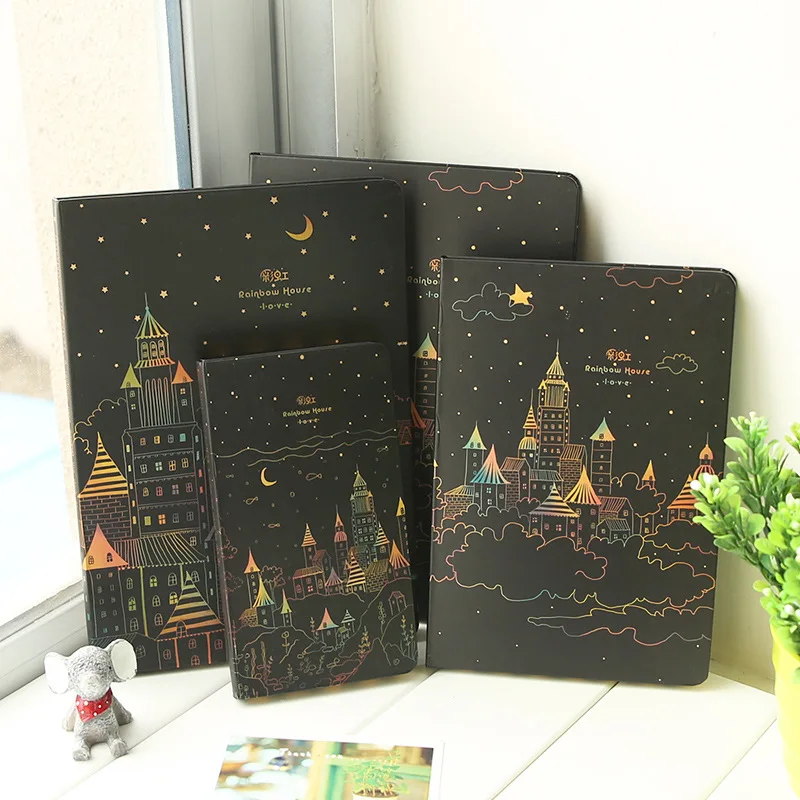 

Journal Diary Lined Hard Cover A5 notebook DIY Planner Pocket School Study Notebook Agenda Notepad Memo Gift
