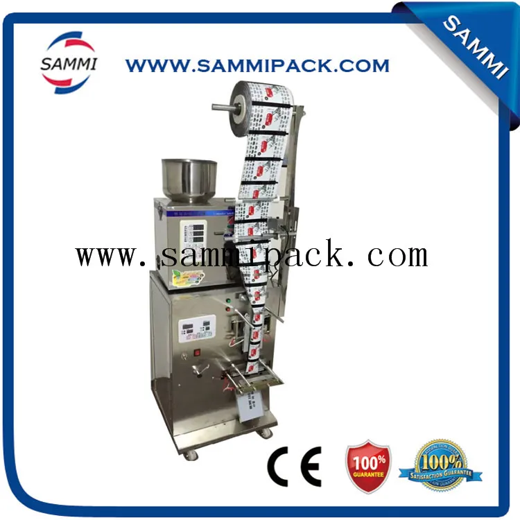 Low Cost Semi Automatic Granular Products Weighing Packing Machine