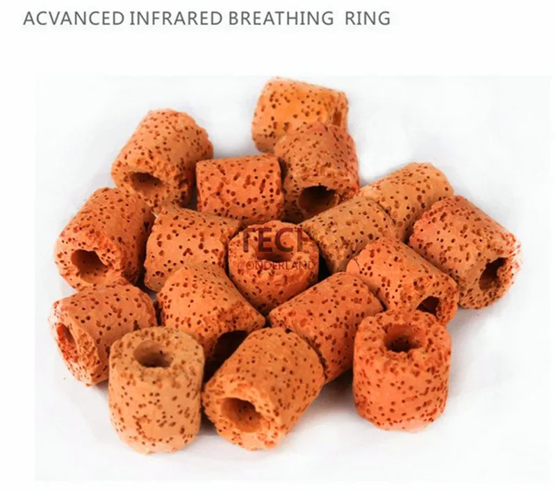 

Acvanced Infrared Breathing Ring Ceramic Ring Filtering Material Filter Media Aquarium Fish Tank Accessory