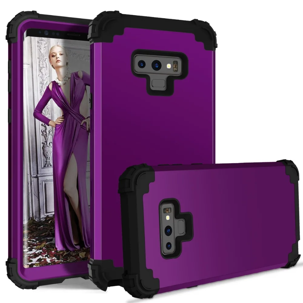 

For Samsung Galaxy Note 9 S9 S9 Plus Cover UYFRATE Hybrid Silicone Full Protective Armor Case Funda For Samsung Galaxy Note9