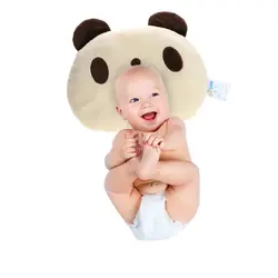 Детские подушки Прекрасный Panda Pattern Предотвращение плоской головкой Подушка 3D шеи, защищая детское мягкое мультфильм Спящая позиционер