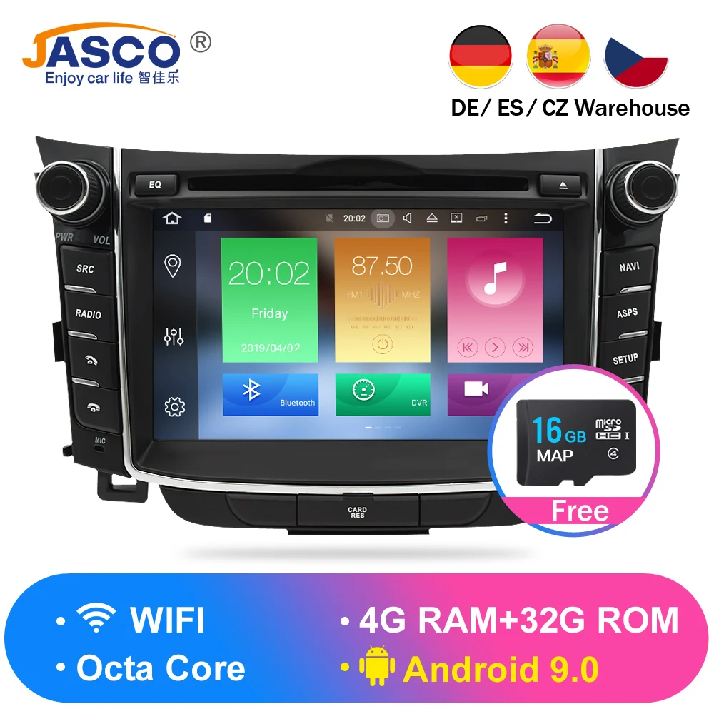 Clearance 4GB Android 9.0 Car Stereo DVD Player GPS Glonass Navigation For Hyundai I30 Elantra GT 2012+ Video Multimedia Radio headunit 0 Clearance 4GB Android 9.0 Car Stereo DVD Player GPS Glonass Navigation For Hyundai I30 Elantra GT 2012+ Video Multimedia Radio headunit 0