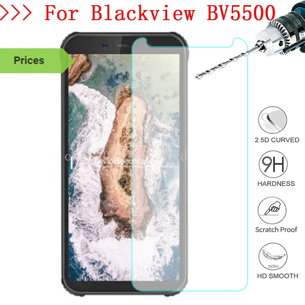 9H 2.5D Закаленное стекло для Blackview BV5500 защита экрана смартфона Защитная пленка