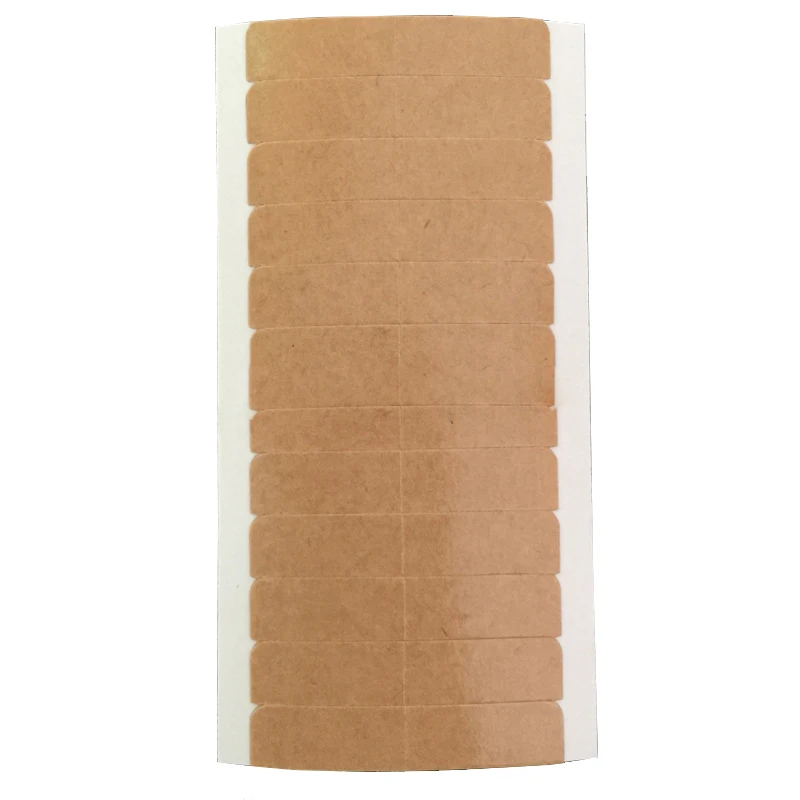 12pcs/sheet Strong Super Hair Tape Italy Protein Double Sided Adhesive Tapes For Skin Weft Wig Lace Hair Extension Tool 4x0.8cm