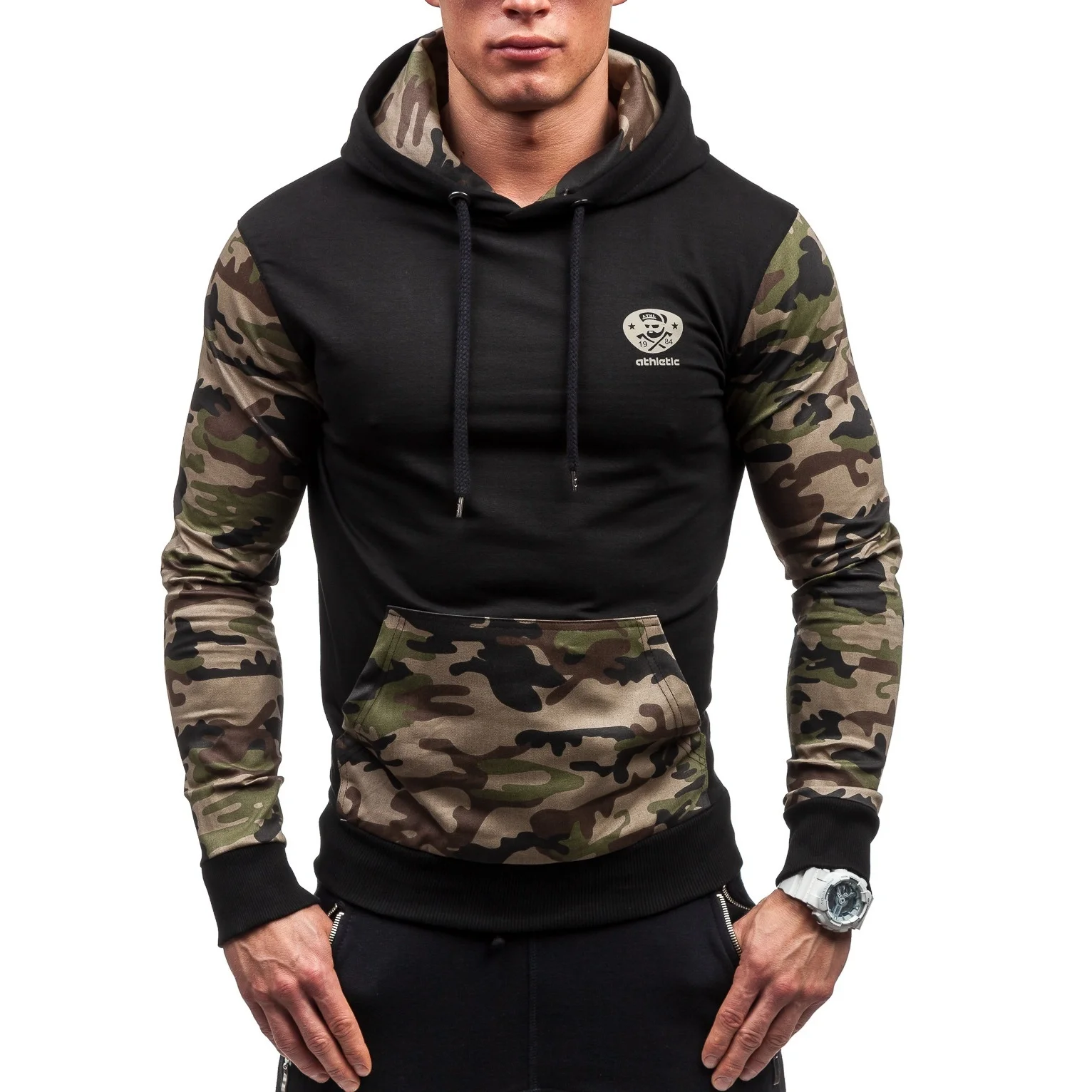 

ZOGAA Camouflage Hoodies Men New Fashion Sweatshirt Male Camo Hoody Hip Hop Autumn Winter Military Hoodie Streetwear Cardigan