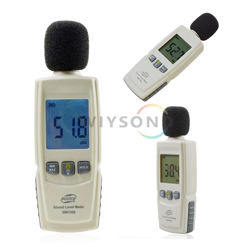 me028 1352 Decibel Meter Digital Accurate Sound noise pressure Level tester meter 30 130 dbdb