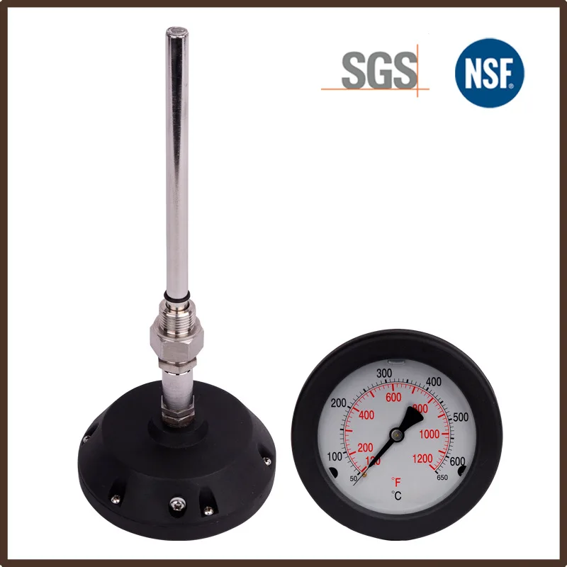 Kaitai KT factory direct marine thermometers / bimetal industrial equipment, pipes temperature H