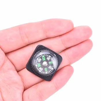 

2 Pcs Cute Portable Precise Compass for Bracelet Camping Hiking North Navigation