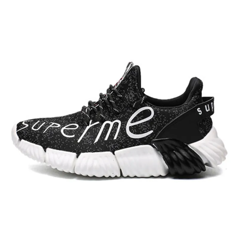 

2018 Ins super fire shoes men's summer sports breathable mesh shoes trend wild old shoes men's sneakers shoes