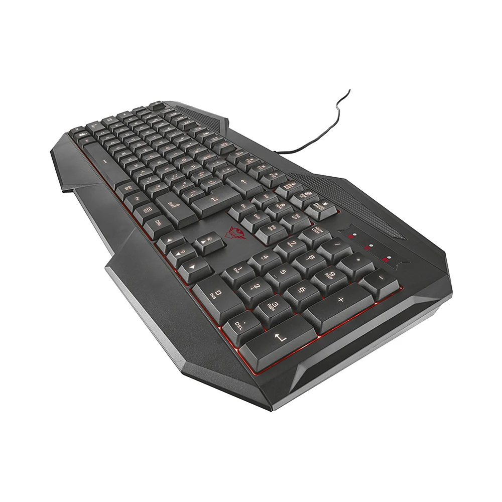 Trust 21119 Estandar Alambrico USB прерыватель памяти QWERTY Negro|Клавиатуры| |