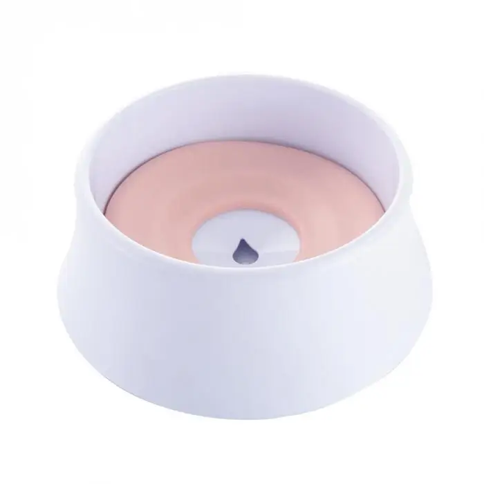 Dog Water Bowl with Floating Disk Spill Proof Anti-Overturn Anti-Dust Bowl for Dogs Cats TB Sale