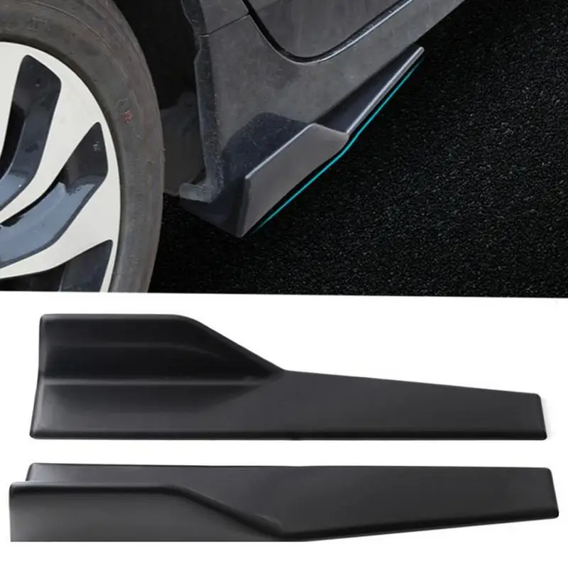 Partes exteriores del coche Universal Bumpers falda lateral completamente rodeada por modificado clásico deportes de fibra de carbono falda lateral Partes exteriores del coche Universal Bumpers falda lateral completamente rodeada por modificado clásico deportes de fibra de carbono falda lateral