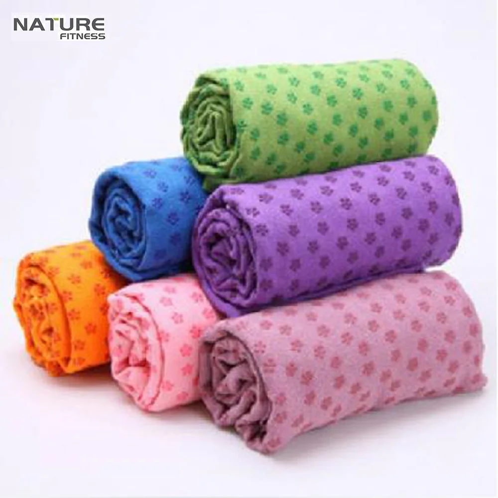 Non slip Sweat Absorbent Yoga Mat Towel Soft Comfy Yoga Fitness