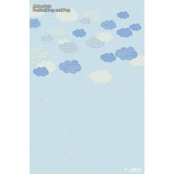

Thin fabric cloth printed photography background children backdrop F-2890