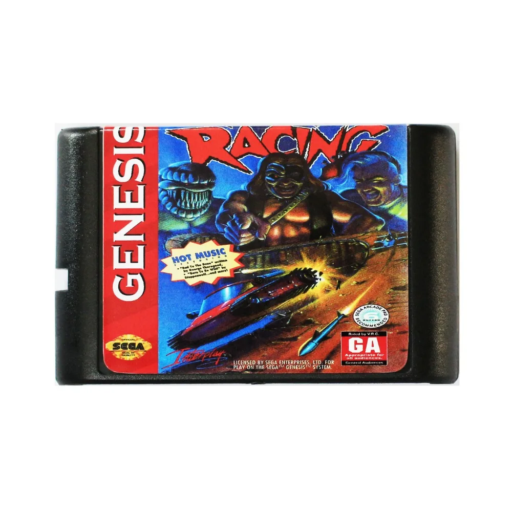 

Rock N'Roll Racing 16 bit MD Game Card For Sega Mega Drive For SEGA Genesis