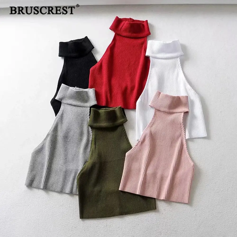 

2019 Sexy Halter top elegant white tank top women punk Streetwear Summer tops Korean fashion womens clothing pink backless top