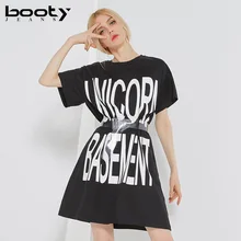 Детские джинсы Лето Для женщин длинные Дизайн футболки с поясом о-образным вырезом короткий рукав Футболки Письмо печати футболки женские