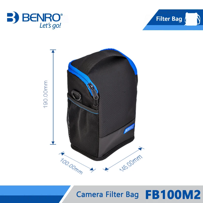 Benro FB100M2 фильтр сумка для хранения фильтров держатель для 4 шт. квадратные фильтры 3 шт. круглые фильтры нейлоновый мешок Frss