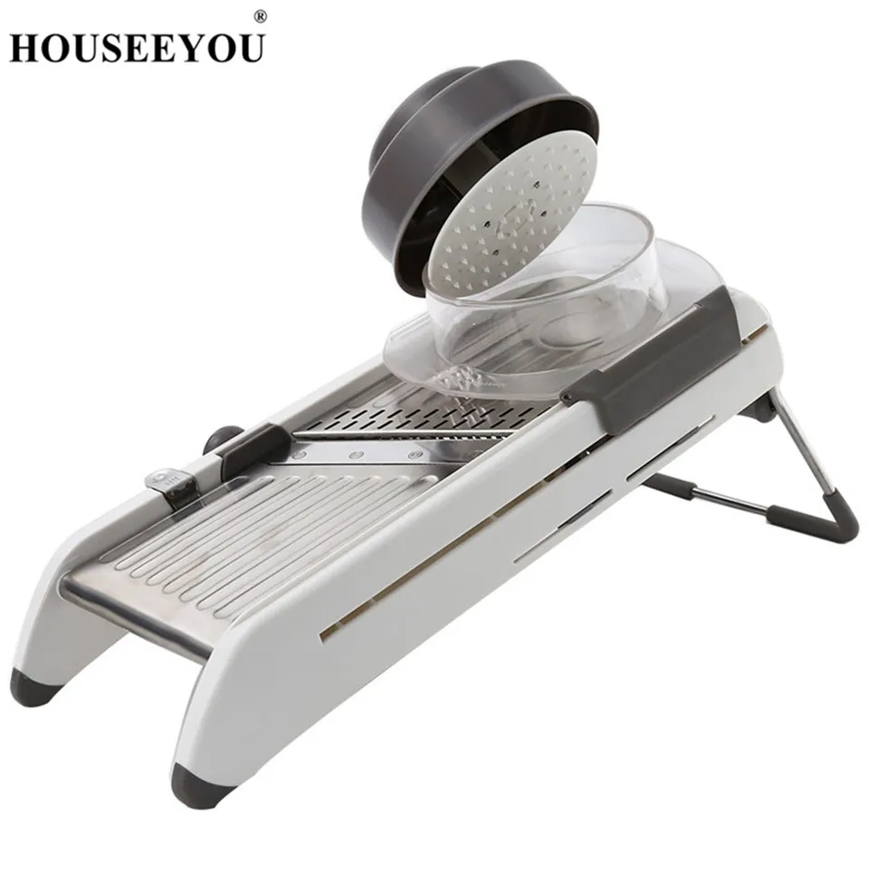 

HOUSEEYOU Manual Vegetable Cutter Mandoline Slicer Potato Cutter Carrot Grater Julienne Fruit Vegetable Tool Kitchen Accessories