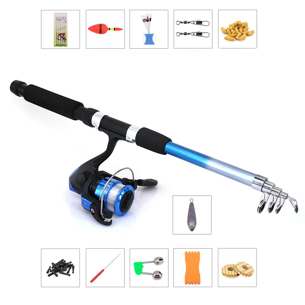 

Multifunction Reel Connector Assorted Telescopic Tools Portable Fishing Rod Accessories Beginners Travel Ultralight Practical