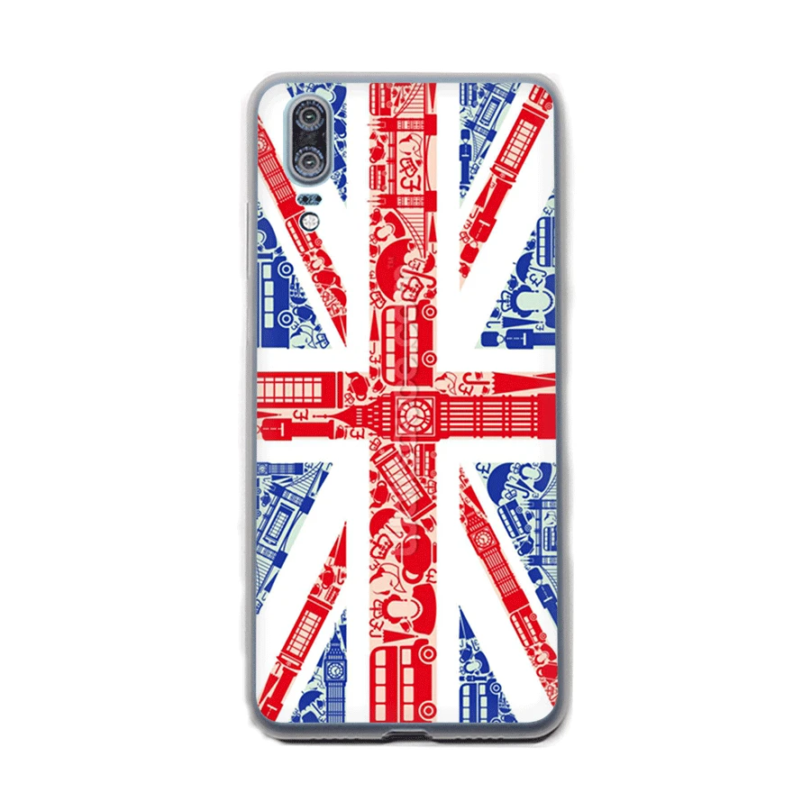 Чехол для телефона Union Jack с британским флагом Huawei P8 P9 P10 P20 P30 Lite Plus Pro P Smart