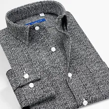 Smart Five мужские рубашки 100 хлопок с длинным рукавом обычный Slim Fit платье рубашки большой размер 5XL 6XL