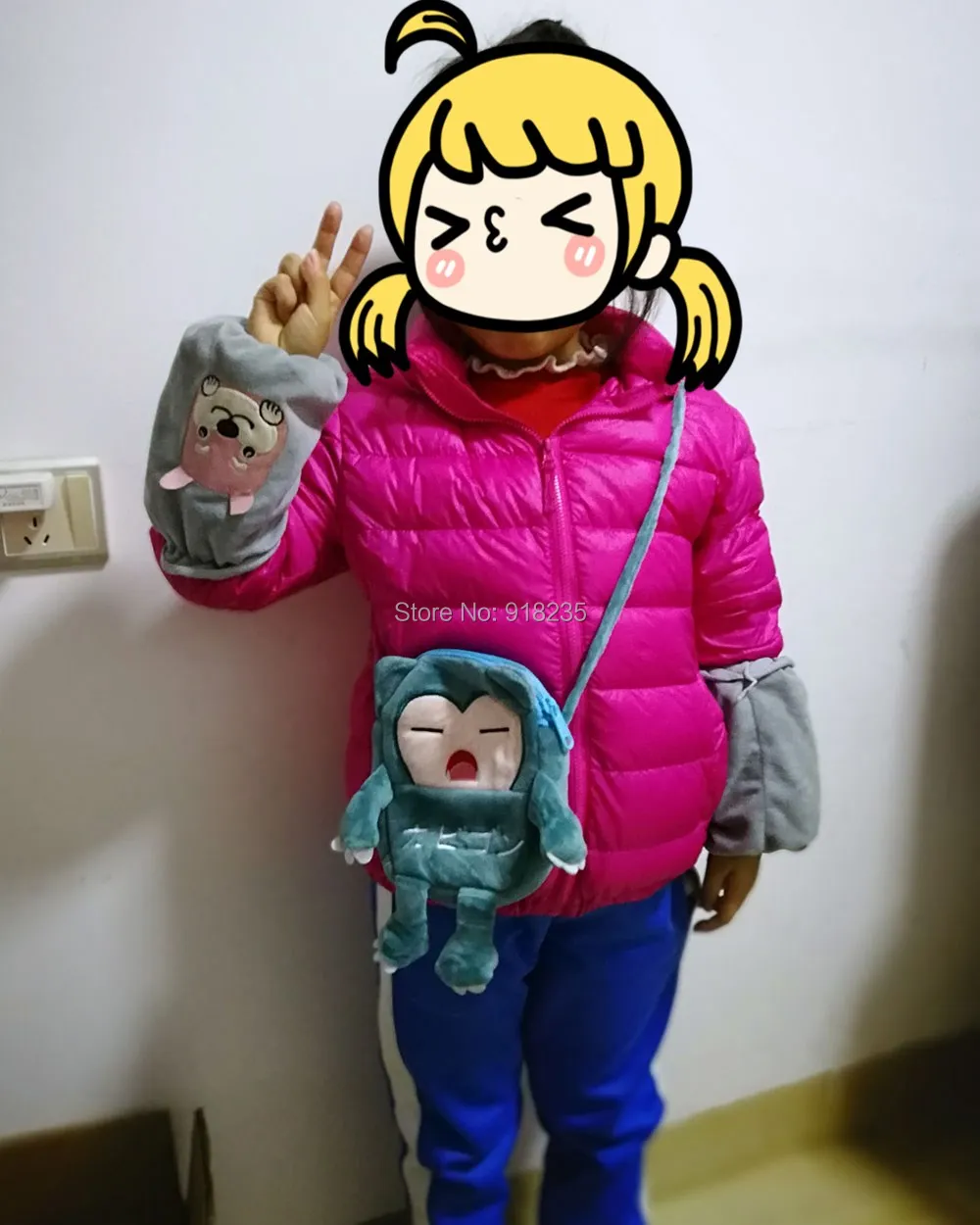 10/лот 2 стиля плюшевые куклы Стрекоза Snorlax мягкие подарки сумка игрушки